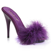 5 Inch Heel POISE-501F Purple Fur